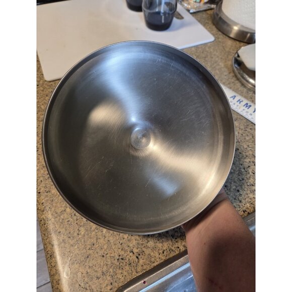 Vintage Farberware 6 1/2" Replacement Lid Only for Sauce Pan Pot Stainless - Picture 4 of 7